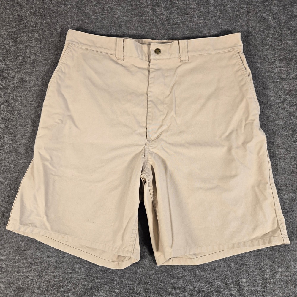 Filson Chino Shorts Mens 38 Tan Beige Style 578 Cotton Made in USA Outdoor